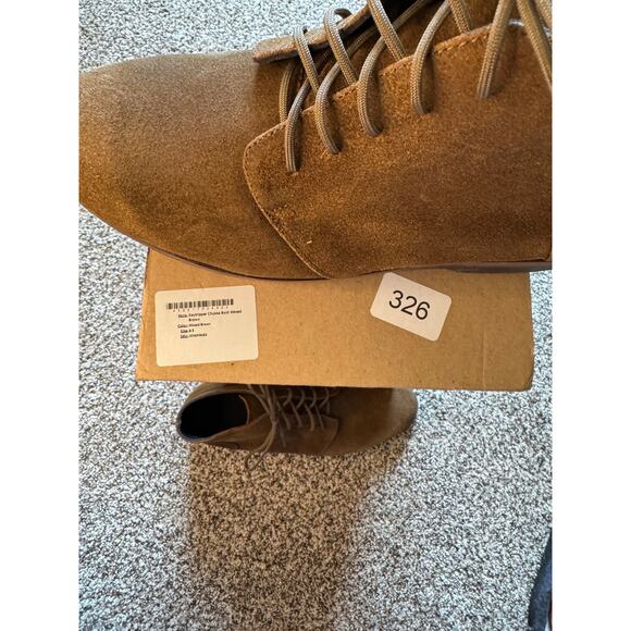 Nisolo Day Tripper Chukka Boot - Waxed Brown Suede / Leather - Men 8.5 /Women 10 - Picture 7 of 14